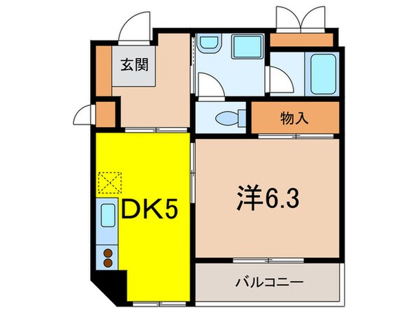 柳川ビルの物件間取画像